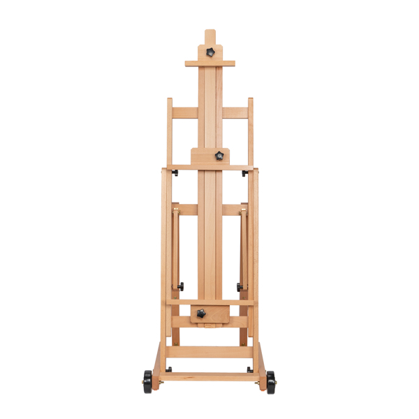 Balanced Dual-Purpose Large Painting Cart with Wheels Easel