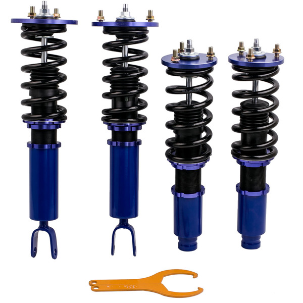 Coilover Suspension Struts Shock Absorbers For Honda Accord 1990-1997 &  Acura CL 1997-1999 Blue