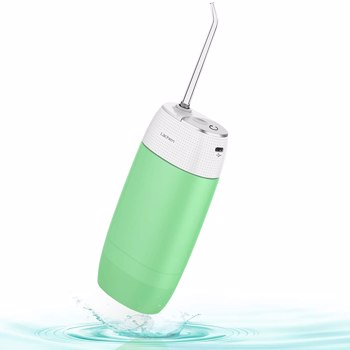 Water Flosser Portable Cordless Dental Oral Irrigator Mini Rechargeable Electric Flossing for Clean Teeth with 3 Modes IPX7 Waterproof for