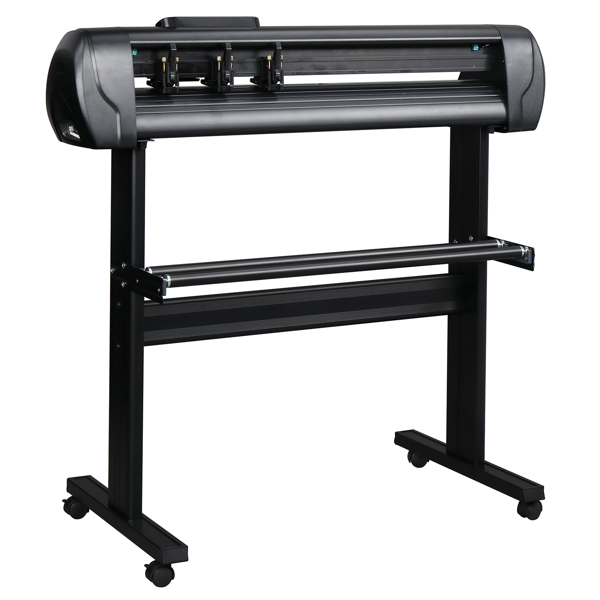 28" Professional Vinyl Cutting Plotter with Stand Comes with Easy-to-use Design and SIGNMASTER Software
