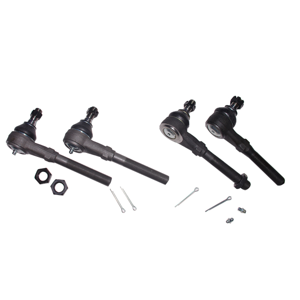 10pc Front Upper Control Arm Idler Pitman Tierod Kit Ford F-150 Expedition 4WD