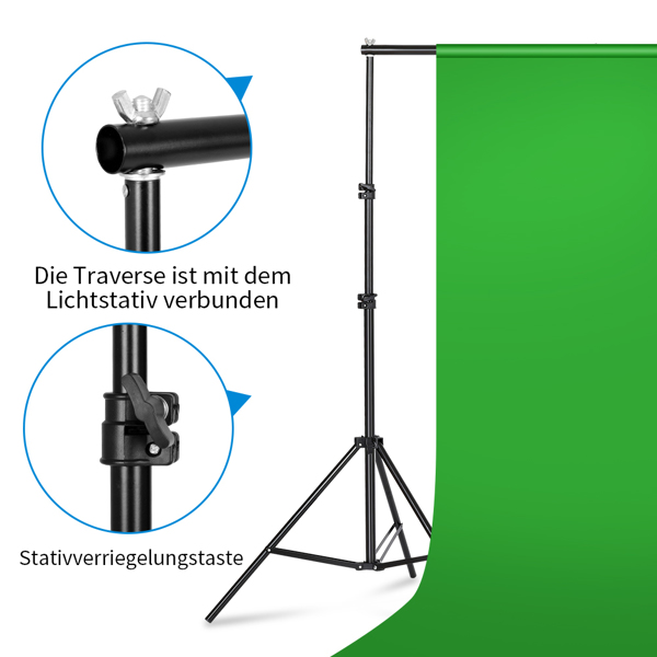 Rectangular with 14" RGB Ring Light and Remote Soft Box, European Standard Rectangular KS012 Camera Kit
