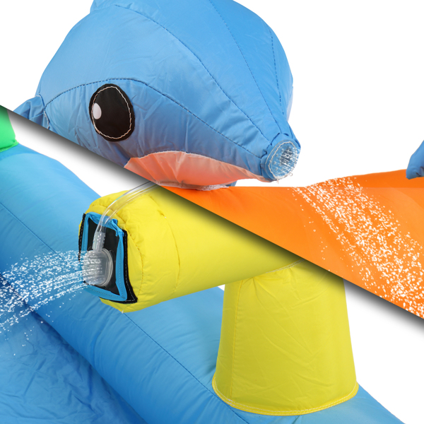 Inflatable Jumping Castle with Pool and Slide