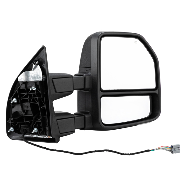 Towing Mirrors Power Heated LED Turn Signal For 1999-2007 Ford F250-550