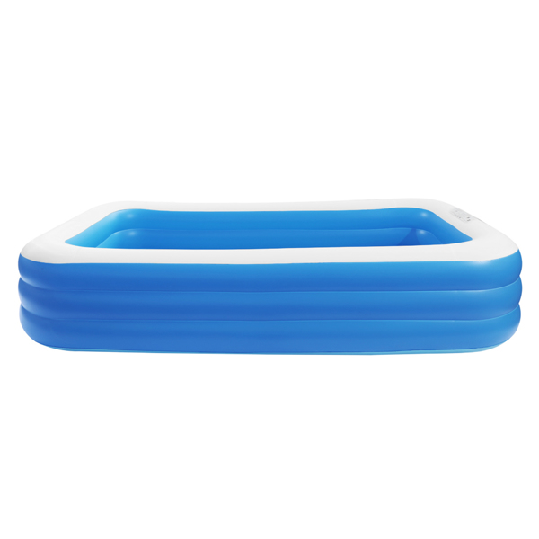 120" x 72" x 22" Inflatable Swimming Pool - Wall Thickness 0.4mm Blue