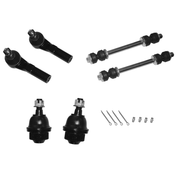 10pc Front Upper Control Arm Sway bar link Ball Joint Silverado 2500 HD 01-2010