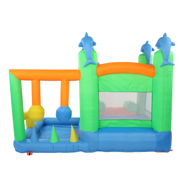 Inflatable Jumping Castle with Pool and Slide