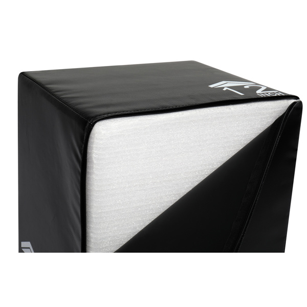 3 in 1 30x35x40 cm Foam Plyometric Box High Density Heavy Duty Foam Jumping Box Platform for Home Gym Fitness Black