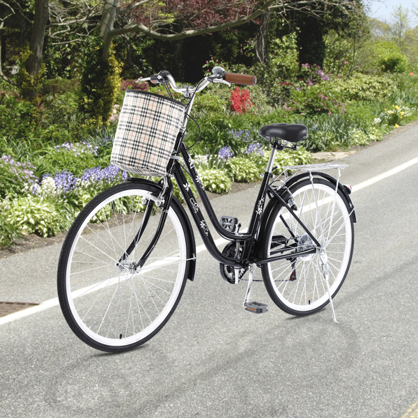 26Inch Iron Frame Bearing 100kg 7-Speed Commuter Bike Black（Do not sell on Amazon）