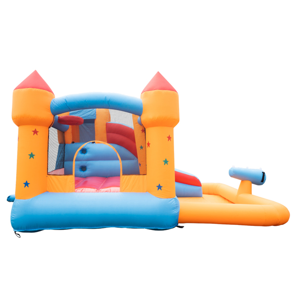Inflatable Jumping Castle with Pool and Slide ，include Air Blower