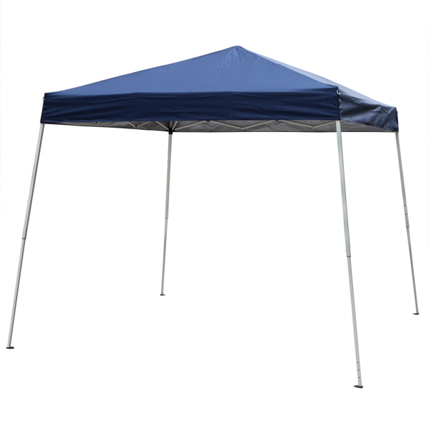 2.4 x 2.4m Portable Home Use Waterproof Folding Tent Blue