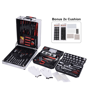 1199pcs Aluminum Trolley Case Tool Set