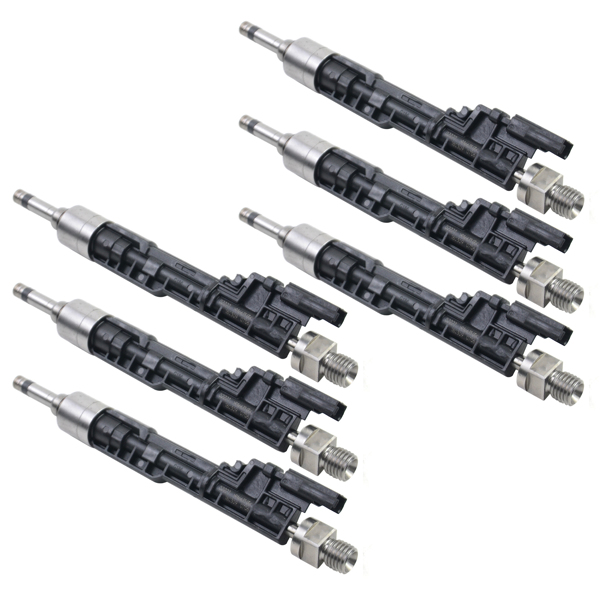 6 PCS Fuel injectors 13647597870 For BMW 328i 320i 528i X1 X3 2.0L 2012-2014