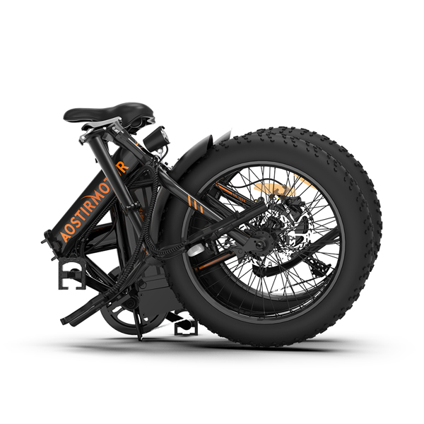 AOSTIRMOTOR Folding Electric Bicycle 500W Motor 20" Fat Tire With 36V/13Ah Li-Battery零售限价$849亚马逊禁售