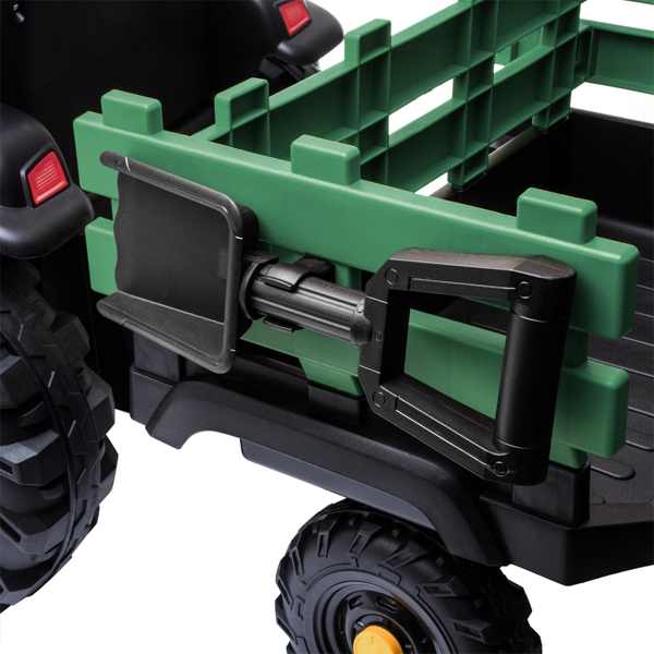 LZ-925 Agricultural Vehicle Battery 12V7AH * 1 Without Remote Control with Rear Bucket Green