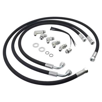 Transmission Cooler Lines/Hoses Set 20835123 20835127 for GMC Sierra 2500 HD Classic 6.6L Chevrolet Silverado 2006-2010