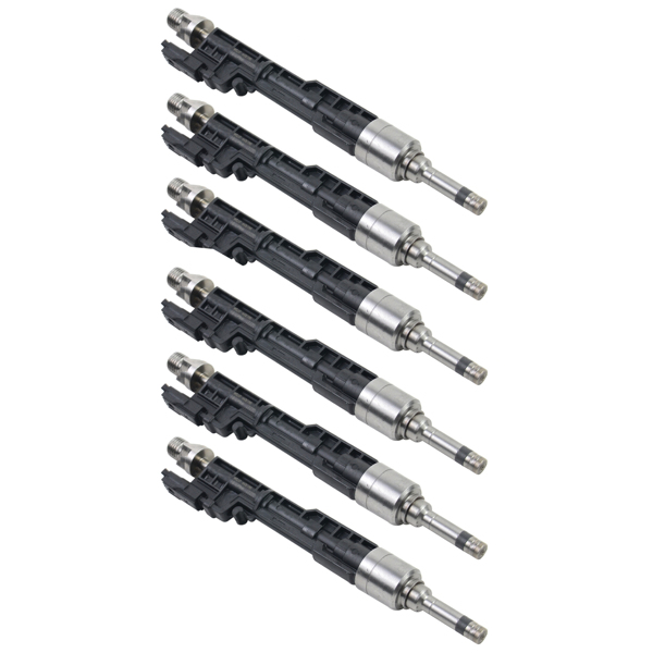 6 PCS Fuel injectors 13647597870 For BMW 328i 320i 528i X1 X3 2.0L 2012-2014