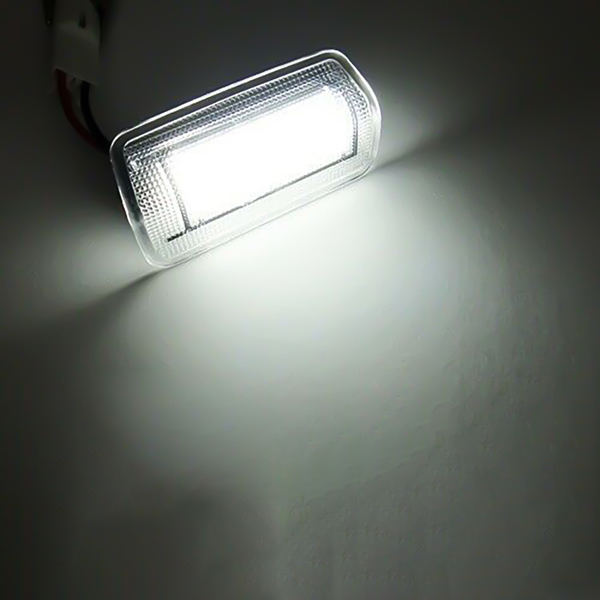 2x White LED Door Courtesy Lights Lamps For Toyota Sequoia Tundra 86 Camry Lexus