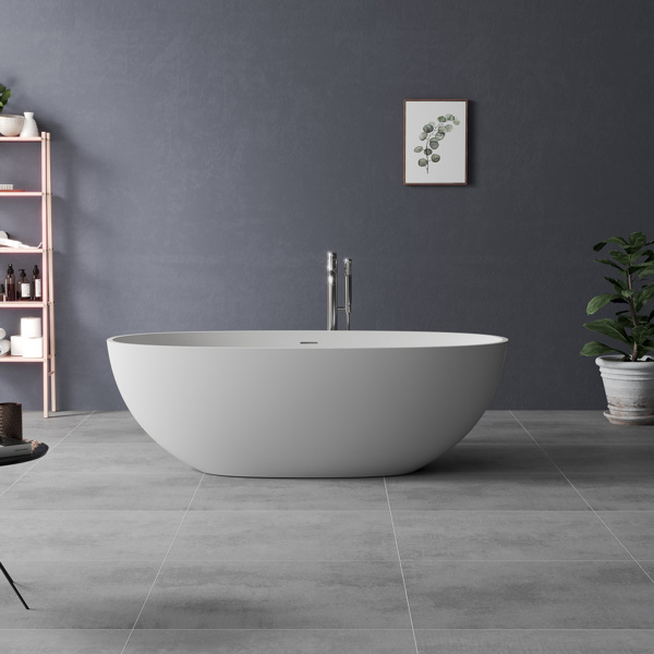 Solid Surface Freestanding Bathtub