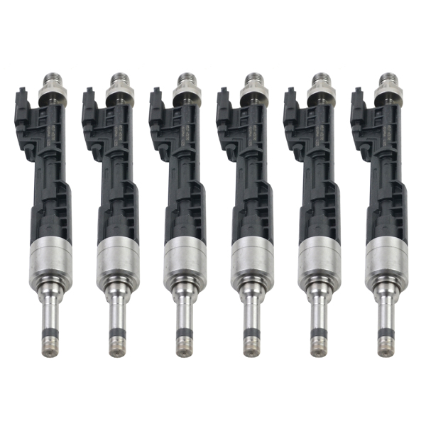 6 PCS Fuel injectors 13647597870 For BMW 328i 320i 528i X1 X3 2.0L 2012-2014