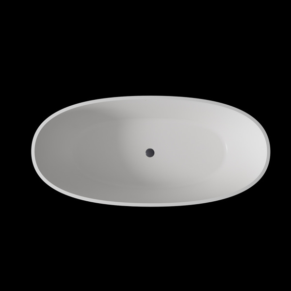 Solid Surface Freestanding Bathtub