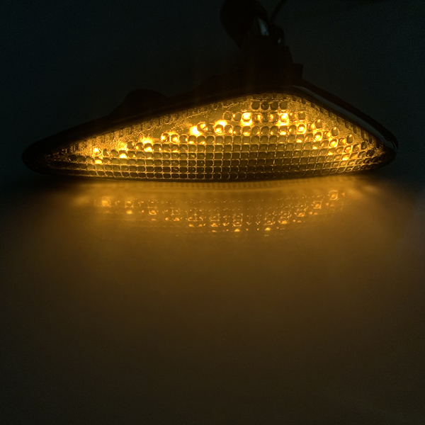LED Side Marker Turn Signal Lights Smoked Lens For BMW X3 X5 X6 F25 E70 E72