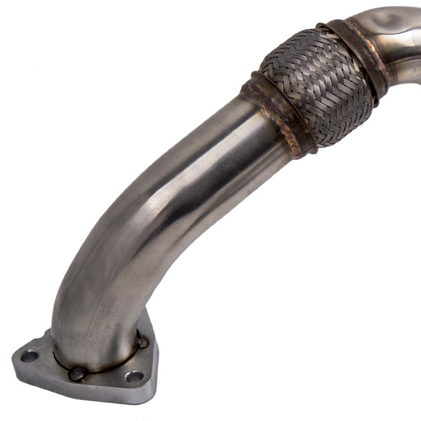 Heavy Duty Polished Up Pipes For Ford 6.4L Powerstroke Diesel 2008-2010