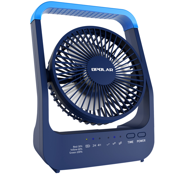 (ABC)20000mAh Rechargeable Battery Operated Fan, Portable USB Port Power Supply, Timer Off Quiet Desk Fan, 200 Hours Working Time, 350°Rotation Table Fan for Bedroom, Office, Camping（亚马逊禁售)