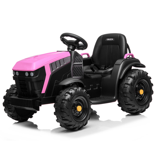 LZ-925 Agricultural Vehicle Battery 12V7AH * 1 Without Remote Control with Rear Bucket Pink