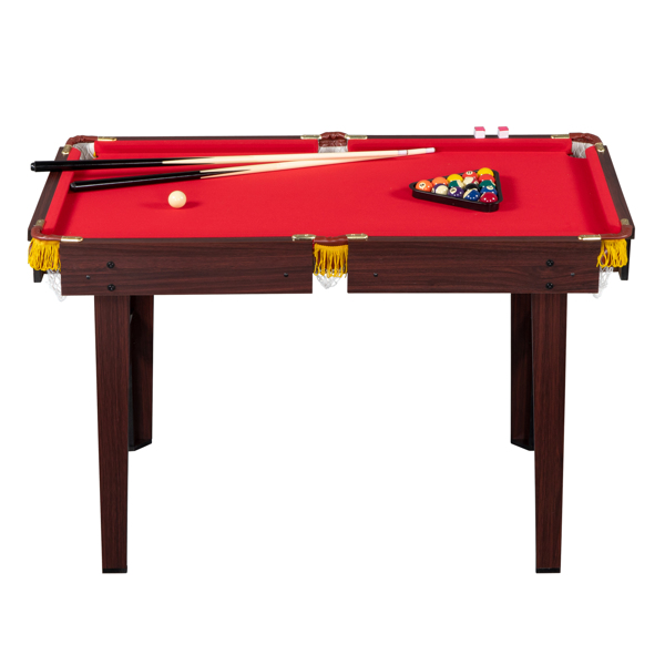 122*66*76cm Billiard Table Red 