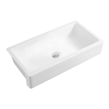 36\\" W Farmhouse/Apron Front White Ceramic Kitchen Sink