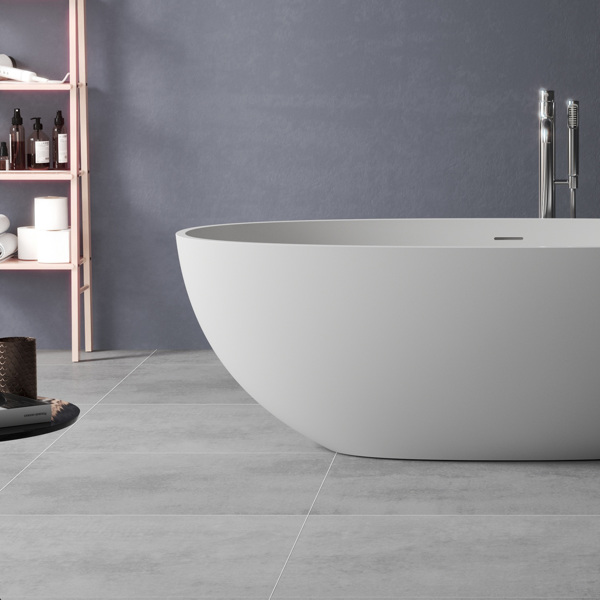 Solid Surface Freestanding Bathtub