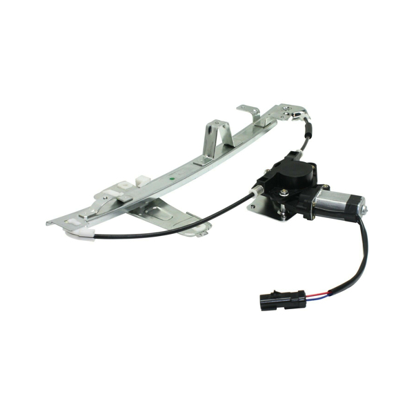 Front Driver Side Power Window Motor and Regulator Assembly for Select Jeep Models Black 55363287AE