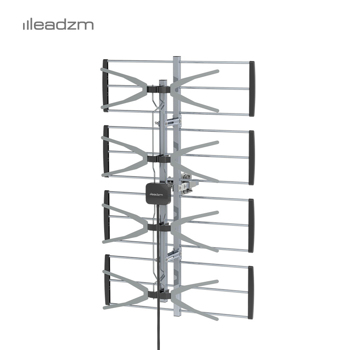 Leadzm TA-W2 4 Grids 10 m 3C2V Double-head Black Wire Outdoor Antenna Without Stand