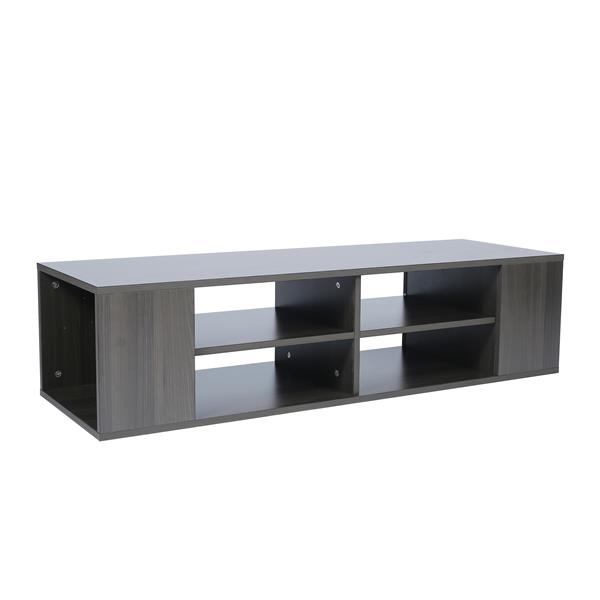 Wall Mounted Media Console,Floating TV Stand Component Shelf with Height Adjustable，BlackoakThe minimum retail price is 149.9