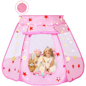Pop Up Kids Play Tent  for Girls, Foldable and Portable Toddler Girl Toys with a Carrying Bag