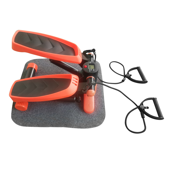 Home Stepper With Drawstring Black and Orange