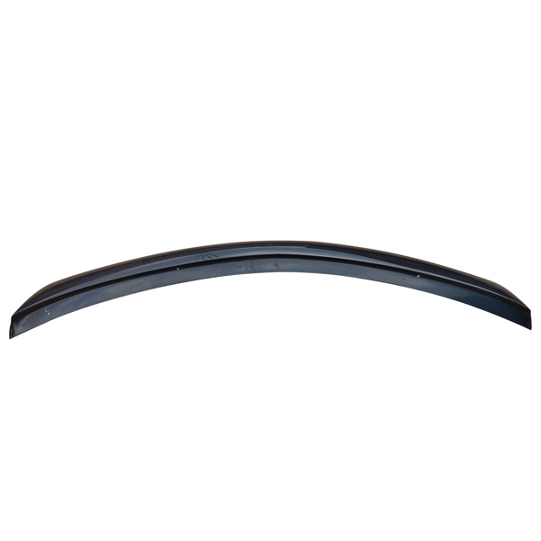 Glossy Carbon Fiber Rear Trunk Spoiler for 08-14 MERCEDES BENZ W204 C250 C300 V Type Bright Black