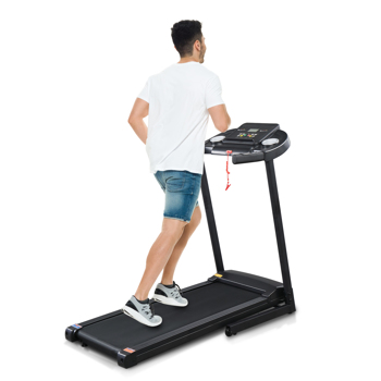 1.0HP Single Function Electric Treadmill with Hydraulic Rod