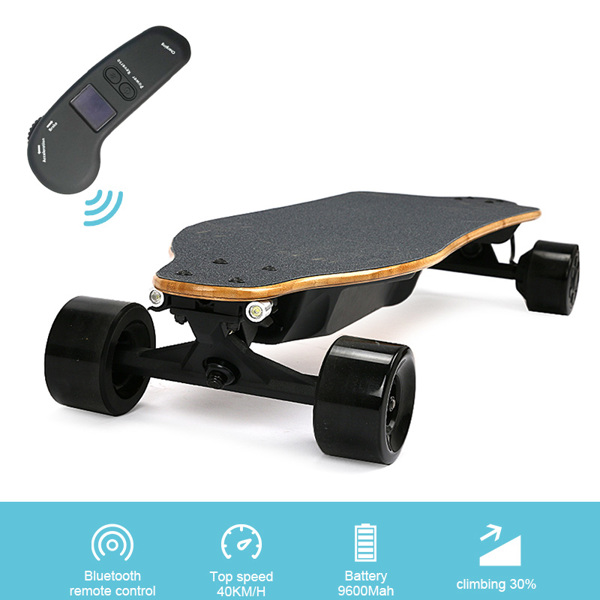Cheap dual hub motors electric skateboard learn to use in five minutes daily transportation electric longboard for adults