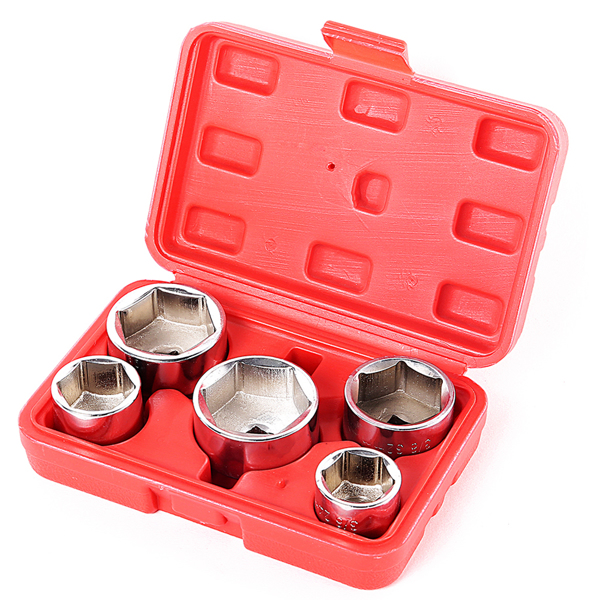 5-piece Filter Element Wrench Socket XC3022