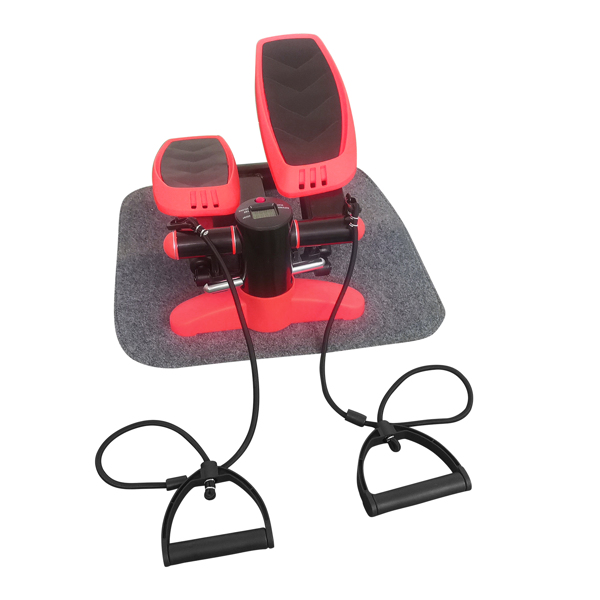 Home Stepper With Drawstring Black and Red
