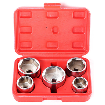 5-piece Filter Element Wrench Socket XC3022