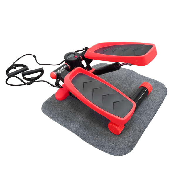 Home Stepper With Drawstring Black and Red