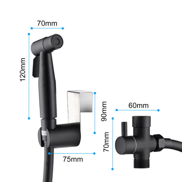  Bidet Sprayer for Toilet, Handheld Cloth Diaper Sprayer