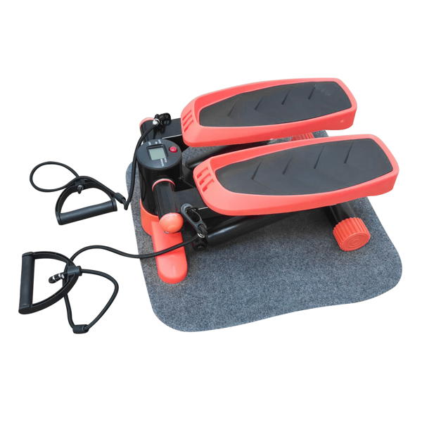Home Stepper With Drawstring Black and Orange