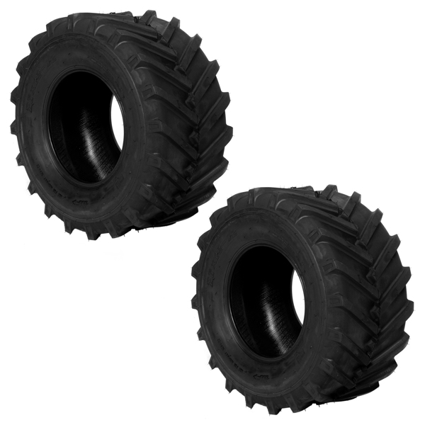 Two New 26x12.00-12 26x12-12 26/12-12 Lawn Mowers Lug Tractor Tires P310 4 PLY