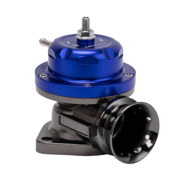 UNIVERSAL BILLET ANODIZED TYPE-RS TURBO BLOW OFF VALVE BOV 2.5" FLANGE PIPE BLUE