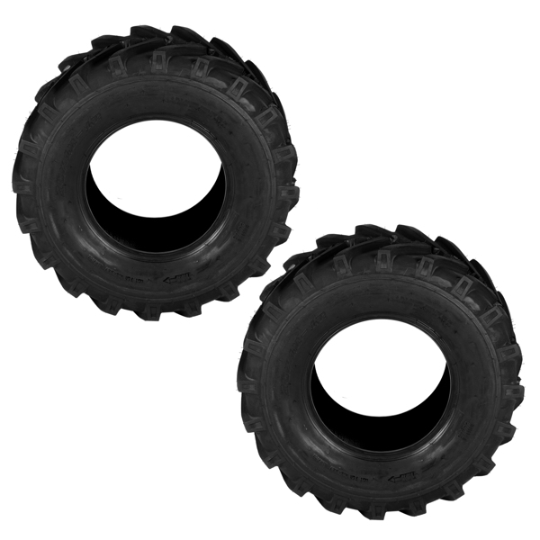 Two New 26x12.00-12 26x12-12 26/12-12 Lawn Mowers Lug Tractor Tires P310 4 PLY