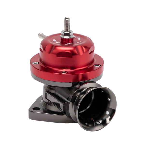 UNIVERSAL BILLET ANODIZED TYPE-RS TURBO BLOW OFF VALVE BOV 2.5" FLANGE PIPE RED